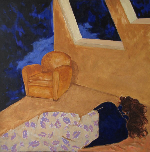 Grenier II - 100x100 - huile sur toile